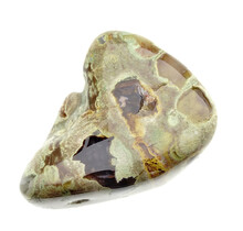 Rhyolith ist ein magmatisches Gestein, das mit Obsidian verwandt ist.