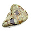 Rhyolith ist ein magmatisches Gestein, das mit Obsidian verwandt ist.