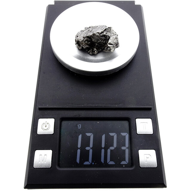 Iron meteorite crystal