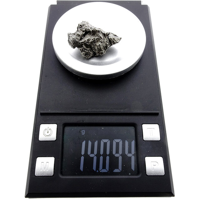 Iron meteorite crystal