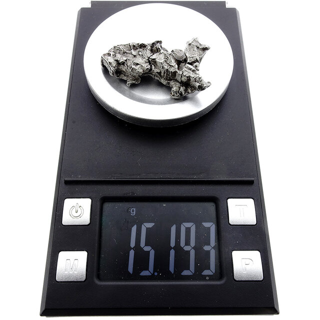 Iron meteorite crystal