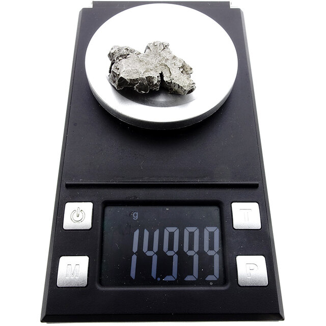 Iron meteorite crystal