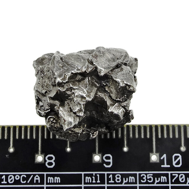 Iron meteorite crystal