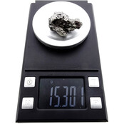 Iron meteorite crystal