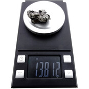 Iron meteorite crystal