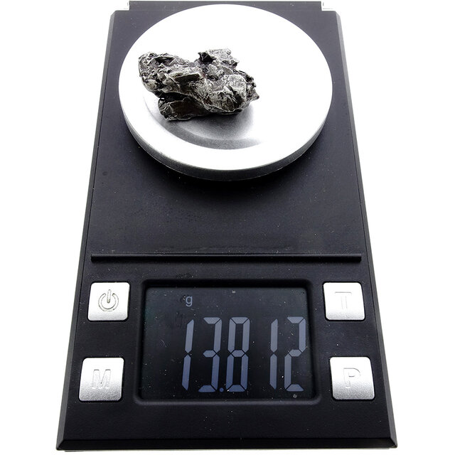 Iron meteorite crystal