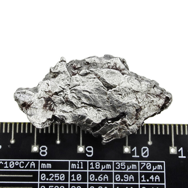 Iron meteorite crystal