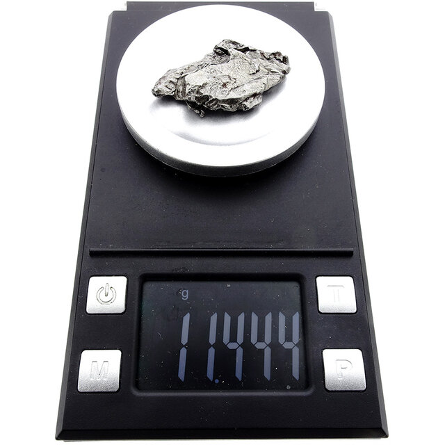 Iron meteorite crystal