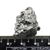 Iron meteorite crystal