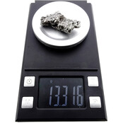 Iron meteorite crystal