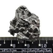 Iron meteorite crystal