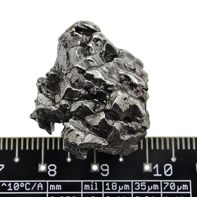 Iron meteorite crystal