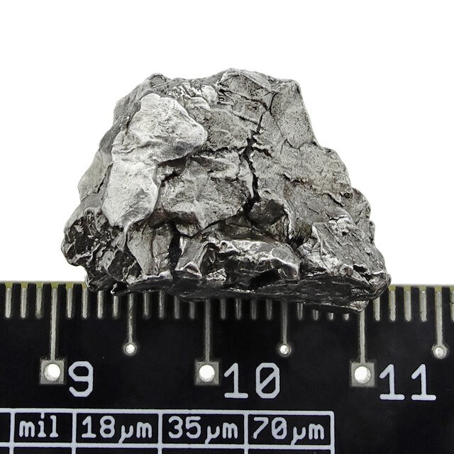 Iron meteorite crystal