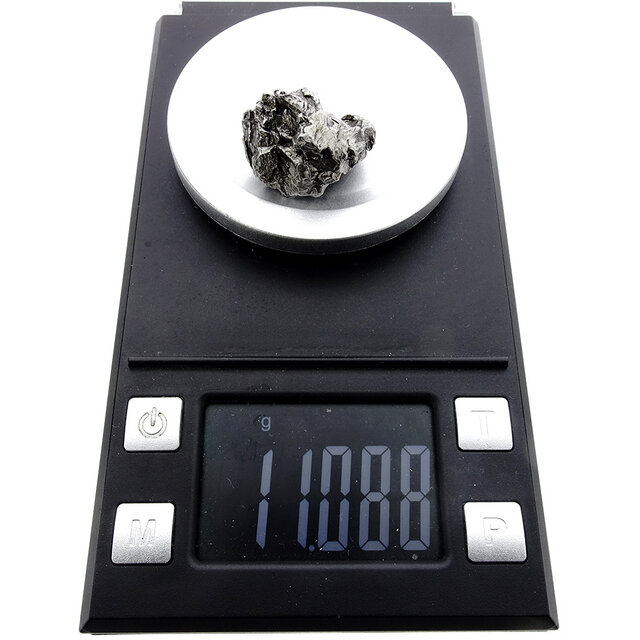 Iron meteorite crystal