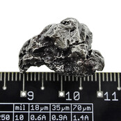 Iron meteorite crystal