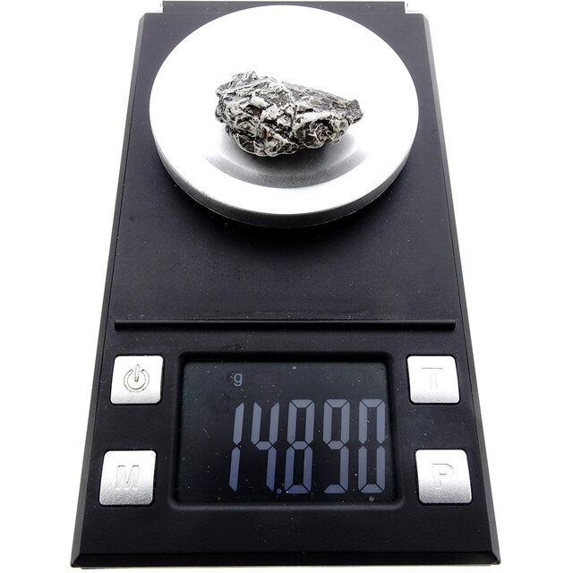 Iron meteorite crystal