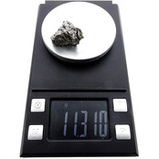 Iron meteorite crystal