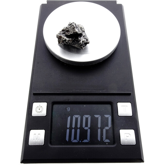 Iron meteorite crystal