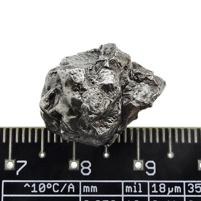 Iron meteorite crystal