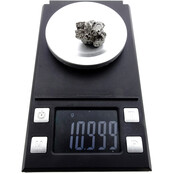 Iron meteorite crystal