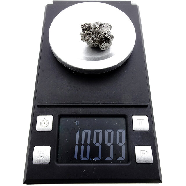 Iron meteorite crystal