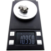 Iron meteorite crystal