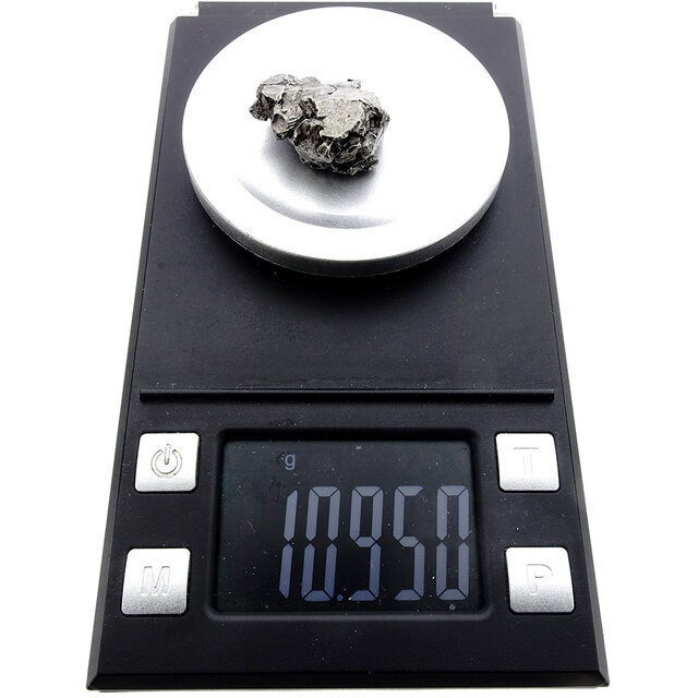 Iron meteorite crystal