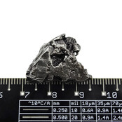 Iron meteorite crystal