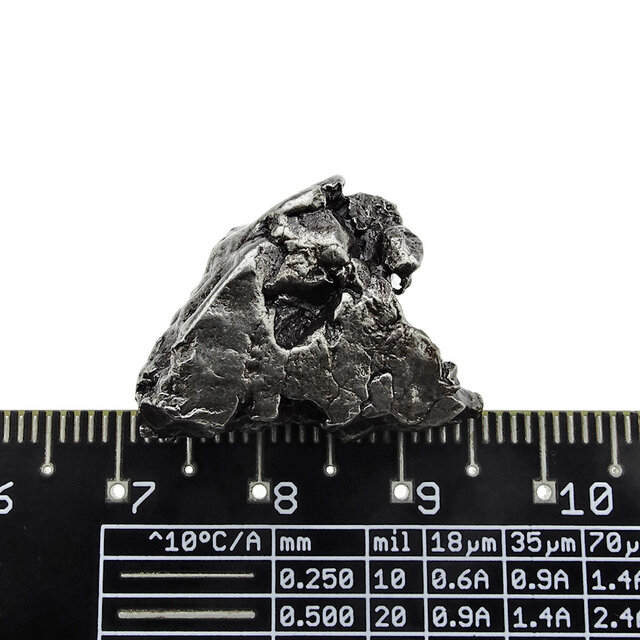 Iron meteorite crystal