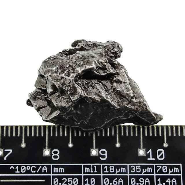 Iron meteorite crystal