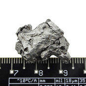 Iron meteorite crystal
