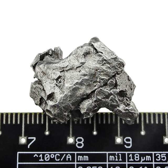 Iron meteorite crystal