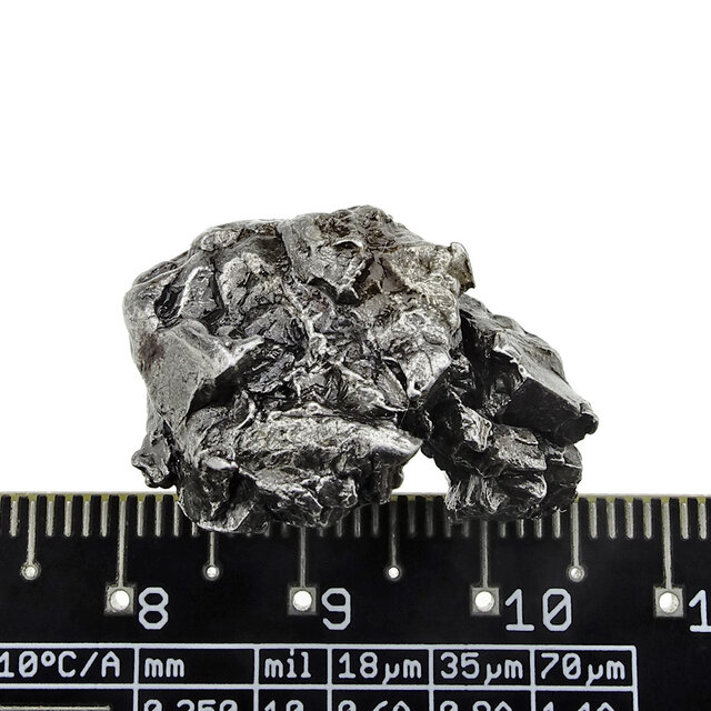 Iron meteorite crystal
