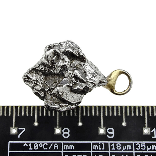 Eisenmeteorit kristall Anhänger