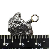 Eisenmeteorit kristall Anhänger