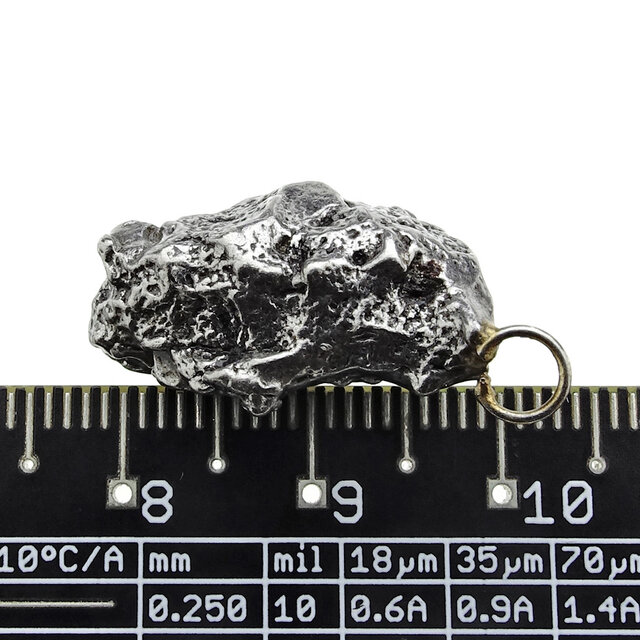 Eisenmeteorit kristall Anhänger