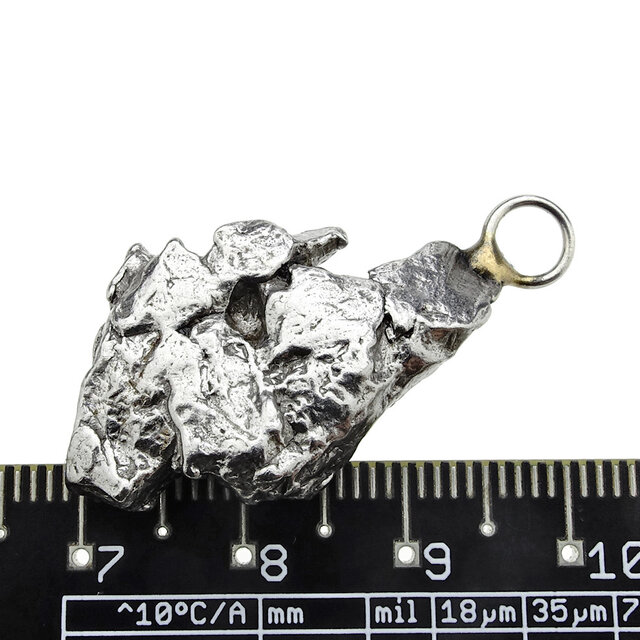 Eisenmeteorit kristall Anhänger