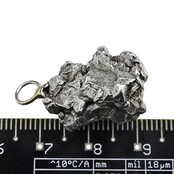 Eisenmeteorit kristall Anhänger