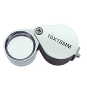 Loep van 10x18mm