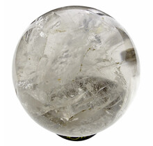 rock crystal sphere B quality diameter 5,4 cm