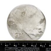 rock crystal sphere B quality diameter 5,4 cm