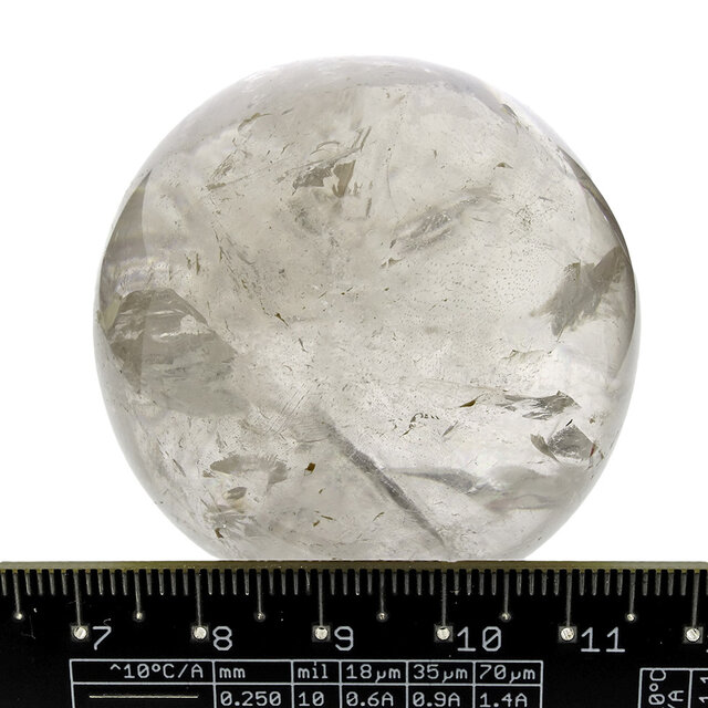 rock crystal sphere B quality diameter 5,4 cm