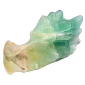 Drachenschädel aus Fluorit B Qualität