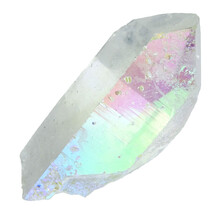 Angel aura, quarz treated with platinum and silver