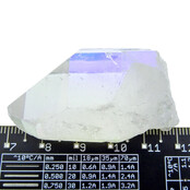 Angel Aura, Quarz mit Platin-und Silber behandelt