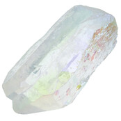 Angel aura, quarz treated with platinum and silver