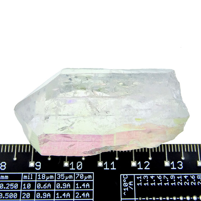 Angel aura, quarz treated with platinum and silver