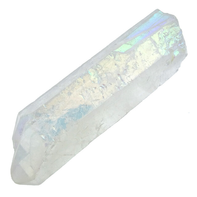 Angel Aura, Quarz mit Platin-und Silber behandelt