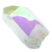 Angel aura, met platina en zilver behandelde kwarts