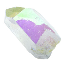 Angel Aura, Quarz mit Platin-und Silber behandelt